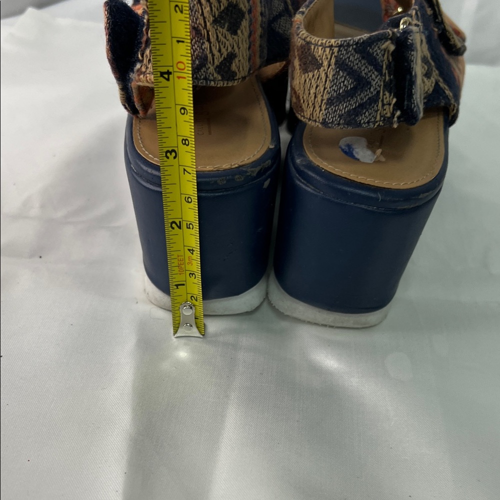 Call It Spring Multicolor Platform Sandals - Picture 7 of 10